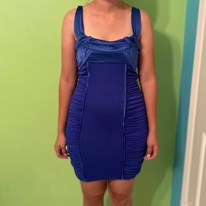 SEXY ROYAL BLUE PARTY DRESS